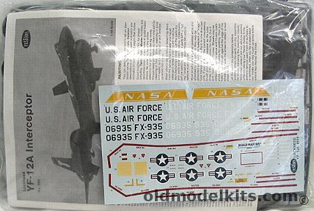 Testors 1/48 Lockheed YF-12A - Bagged, 588 plastic model kit